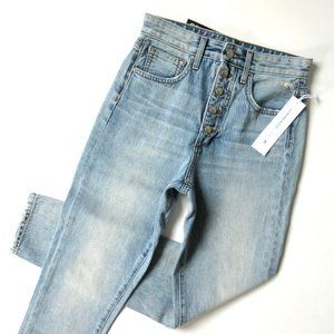NWT Joe's Jeans x WeWoreWhat Danielle in Vintage Light High Rise Straight 24